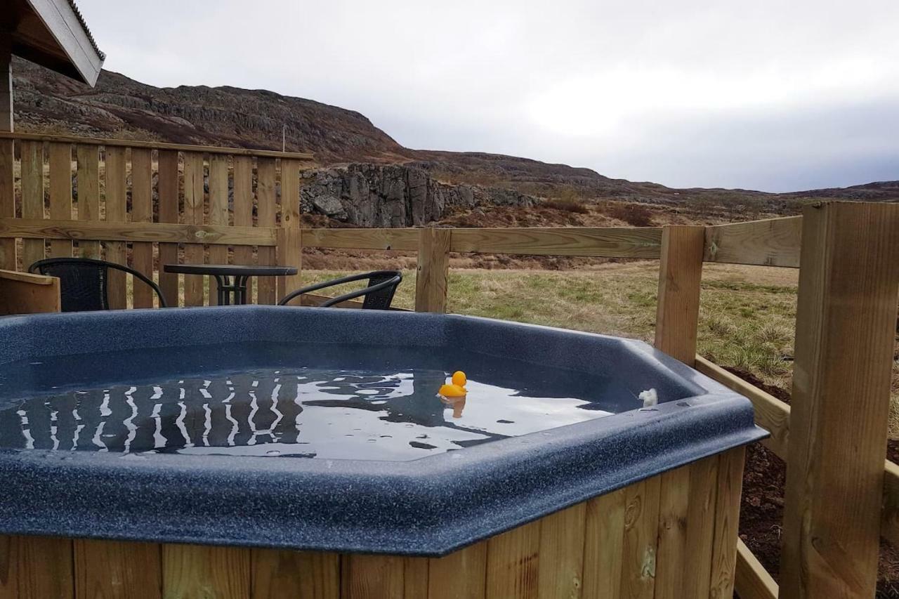 Hvammur 3 Hrakholar With Private Hot Tub Kaldrananes المظهر الخارجي الصورة